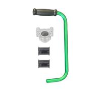 F Fityle Poignée Ergonomique pour Tondeuse à Gazon, Outils de Jardinage faciles à Utiliser, rallonge de poignée pour désherbeur pour Les travaux de Jardinage, Rouge