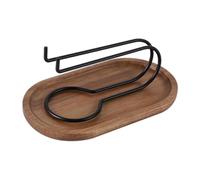 F Fityle Porte-encens Palo, centre de table, porte-bâtonnets d'encens, décoration pour bureau ou salle à manger, Noir