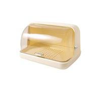 F Fityle Porte-tasses de Bureau, Porte-tasses Anti-poussière avec Couvercle, égouttoir à Biberons Multifonctionnel Creux pour Tasses à Thé, Bols et Bouteilles, Jaune crème