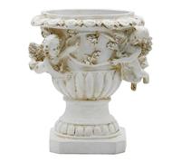 F Fityle Pot de Fleurs d'ange en résine, Statue Artisanale, Ornement décoratif de Jardin, Pot d'ange, jardinière pour Jardin, pelouse, Patio