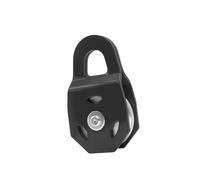 F Fityle Poulie de renvoi pour treuil de 8 tonnes, accessoire de récupération pour câble de remorquage et crochet de treuil, bloc de levage pour kayak, Noir