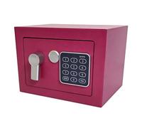 F Fityle pour La Maison, et Compact, En Métal Robuste avec Clavier Numérique, Idéal Comme Cadeau D'anniversaire pour Documents et O, Rose