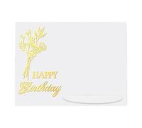 F Fityle Présentoir à gâteaux et cupcakes, polyvalent, décoratif et pratique, idéal pour une fête prénatale, un mariage ou une ferme, Style D