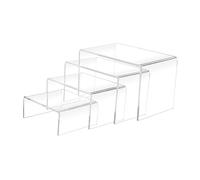 F Fityle Présentoir en acrylique pour objets de collection, cadre de révélation multicouche, vitrine transparente en acrylique transparent pour magasin de