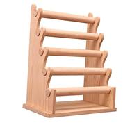 F Fityle Présentoir en Bois détachable Durable de Support de Bracelet élégant pour Le Salon Commercial, 5 Couches