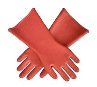 F Fityle Professionnelle 5KV /12KV / 25 KV Haute Tension électrique Gants Isolants en Caoutchouc électricien Gant de Sécurité Accessoire - 5kv