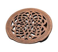 F Fityle Protecteur de trou de rosace de pour acoustique classique, accessoire de remplacement pratique, réducteur de, Style A Brown