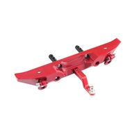 F Fityle Protection arrière de protection 1/12 RC, accessoire de remplacement direct en aluminium, pièce de rechange améliorée pour camions et voitures RC, Rouge