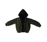 F Fityle Pull à l'échelle 1/12, Jouet d'hiver, pour Enfants et Adultes, à Faire soi-même, idéal comme Cadeau, pour Cosplay, décoration, Costume, Vert