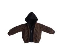 F Fityle Pull à l'échelle 1/12, Jouet d'hiver, pour Enfants et Adultes, à Faire soi-même, idéal comme Cadeau, pour Cosplay, décoration, Costume, Brun