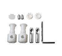 F Fityle Raccords de cuvette de toilette suspendus au mur, vis de fixation, facile à utiliser, connecteur d'entretien Durable, Kits de fixation, boulons de