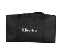 F Fityle Rangement pour Tente, Pochette Transport, Organisateur d'extérieur, décontracté en Tissu Oxford pour la randonnée et Le, Black S