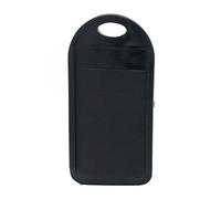 F Fityle Razors Sharpener Nettoyeur de de Rasoir Affûteur de Rasoir Accessoire de Rasage Surface En Silicone Fonction pour Prolonger La Durée de Vie, Noir