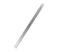 F Fityle Règle en métal en acier inoxydable MM Règle de menuiserie du bois, 50cm