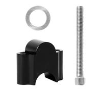 F Fityle Rehausseur de Guidon de, Accessoire de Serrage de Guidon Robuste et Multi-usages pour, Noir 2.2 Cm