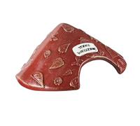 F Fityle Reptiles Hiding Cave Abri Refuge Cachette Maison pour Amphibiens Décor Terrarium Matériau PP Entretien Facile Adapté pour Jardin Extérieur Anim, Rouge Marron