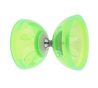 F Fityle Roulements Triple Diabolo avec Bâtons Corde Ensemble Enfants Jouets en Caoutchouc Amusants, Vert, 13cm