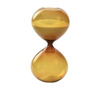 F Fityle Sablier décoratif en verre, minuterie de sable, horloge de sable, minuterie pour séances de lecture, cadeau pour se brosser les dents, café, cadeau, 5 Minutes