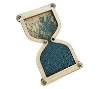 F Fityle Sablier en Bois Jouet Illumination DIY Accessoires Bébé Busy Board pour Enfants 3 4 5 6 7 8 - Bleu Vert
