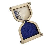 F Fityle Sablier en Bois Jouet Illumination DIY Accessoires Bébé Busy Board pour Enfants 3 4 5 6 7 8 - Bleu foncé