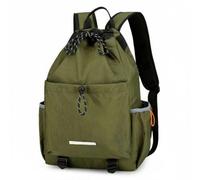 F Fityle Sac à Dos de Sport Extérieur Système de Portage Ergonomique Sac de Loisirs Sac de Tennis Grande Ouverture Fermeture à Boucle Tissu Oxford Adapté à la Marche, Array, Vert