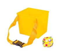 F Fityle Sac de haricots à lancer, jeu de lancer de sport, sacs de sable pour enfants, seau, jouets de sport pour jeux, Coordination de plage dans le jardin, Seaux jaunes
