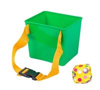 F Fityle Sac de haricots à lancer, jeu de lancer de sport, sacs de sable pour enfants, seau, jouets de sport pour jeux, Coordination de plage dans le jardin, Seaux verts
