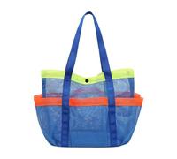 F Fityle Sac de Plage pour L'été, Sac à Main Pratique, Capacité élevée, Sac de Rangement pour Voyages et Activités Sportives, Bleu