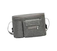 F Fityle Sac de Rangement bandoulière réglable Porte-gobelet poussettes bébé Poussette Organisateur conteneur Pochette pour bébé Articles Jouets, Grise