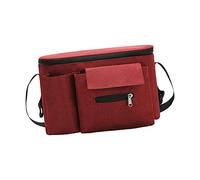 F Fityle Sac de Rangement bandoulière réglable Porte-gobelet poussettes bébé Poussette Organisateur conteneur Pochette pour bébé Articles Jouets, Rouge