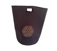 F Fityle Sac de transport pour bol chantant en cristal robuste, durable avec poignée accessoire sac de bol chantant en cristal sac de transport pour cadeau en, 12 pouces