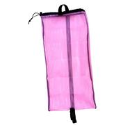 F Fityle Sac en Filet pour avec Tuba, Lunettes, Détendeur, Palmes, Palmes, Rose, comme décrit