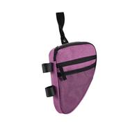 F Fityle Sac pour Béquille avant-bras Pochette Rangement Accessoires Triangle Fermeture Zippée Polyester Léger Résistant à L'Eau Convient Usage Quotidien Sorti, Rose