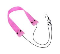 F Fityle Sangle de cou pour saxophone alto, rembourrée, élégante et réglable en longueur, idéale pour enfants et adultes, pour la pratique quotidienne. Cordon, Rose