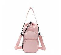 F Fityle Sangle d'Épaule Bouteille Support Pochette Transport Poche Intégrée Léger Protection Facile à Nettoyer Adapté Promenades Gym Sports Extérieur, Rose
