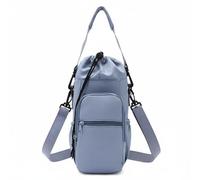 F Fityle Sangle d'Épaule Bouteille Support Pochette Transport Poche Intégrée Léger Protection Facile à Nettoyer Adapté Promenades Gym Sports Extérieur, Bleu