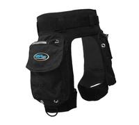 F Fityle Short de plongée BCD pour Homme et Femme, Ceinture Extensible et Ajustable, équipement de plongée, Poches, néoprène Haute élasticité, Noir