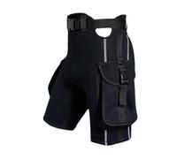 F Fityle Shorts de plongée sous-Marine, Pantalons de Combinaison en néoprène, Pantalons Submersibles pour Hommes et Femmes, pour Le Kayak, la Natation, Les, XXL