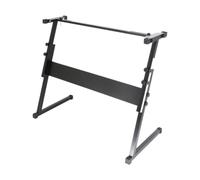 F Fityle Stand de clavier stand de piano détachable détachable robuste à double dossier portable en fer électronique pianos stade débutant professionnel