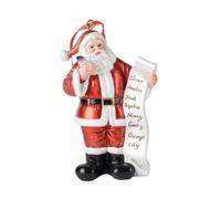 F Fityle Statue de Noël Figurine Père Noël Cadeau Œuvre d'art Ornement Sculpture en résine pour bureau Salon Table Centres de table Chambre