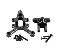 F Fityle Support central avant en métal pour voiture RC, accessoires de bricolage, pièces de rechange pour modèles réduits RC 1/8 6S, Crawler, Noir