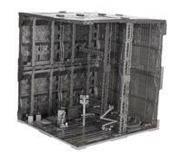F Fityle Support de Base emboîtable pour modèles réduits, pour modélisme, Loisirs créatifs, Figurines, présentoir, Rangement de Jouets, Garage, Style E