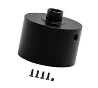 F Fityle Support de différentiel en métal, échelle 1:8, mise à niveau, accessoire RC 29 mm, boîtier de différentiel, boîtier de boîte de vitesses pour, Noir