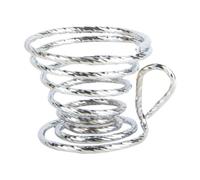 F Fityle Support de filtre à thé, accessoires de thé, cadeau attentionné polyvalent, support de filtre pratique et peu encombrant, de, Argenté