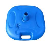 F Fityle Support de parasol de terrasse de remplacement, robuste et remplissable, rempli d'eau, pour jardin, piscine, pelouse, Bleu 20l
