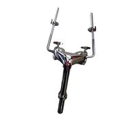 F Fityle Support de tambour support batteur Performance musicale pour accessoire de remplacement de percussion Tom Drum, Porte-Tom Double