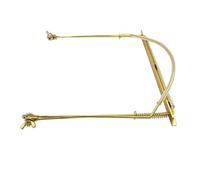 F Fityle Support d'harmonica avec appui-tête, conforme aux normes industrielles, confortable à utiliser, réglable pour les élèves, Doré