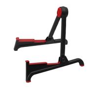 F Fityle Support pliable pour, support compact en pour instruments à cordes, de sol en pour, Noir et Rouge