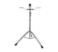 F Fityle Support pour bongos à hauteur réglable, accessoire portable et léger pour concerts et spectacles, 25 Tubes
