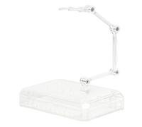 F Fityle Support pour figurines articulées - Accessoires pratiques, robustes et professionnels - Présentoir universel pour figurines et modèles de poupées, Transparent